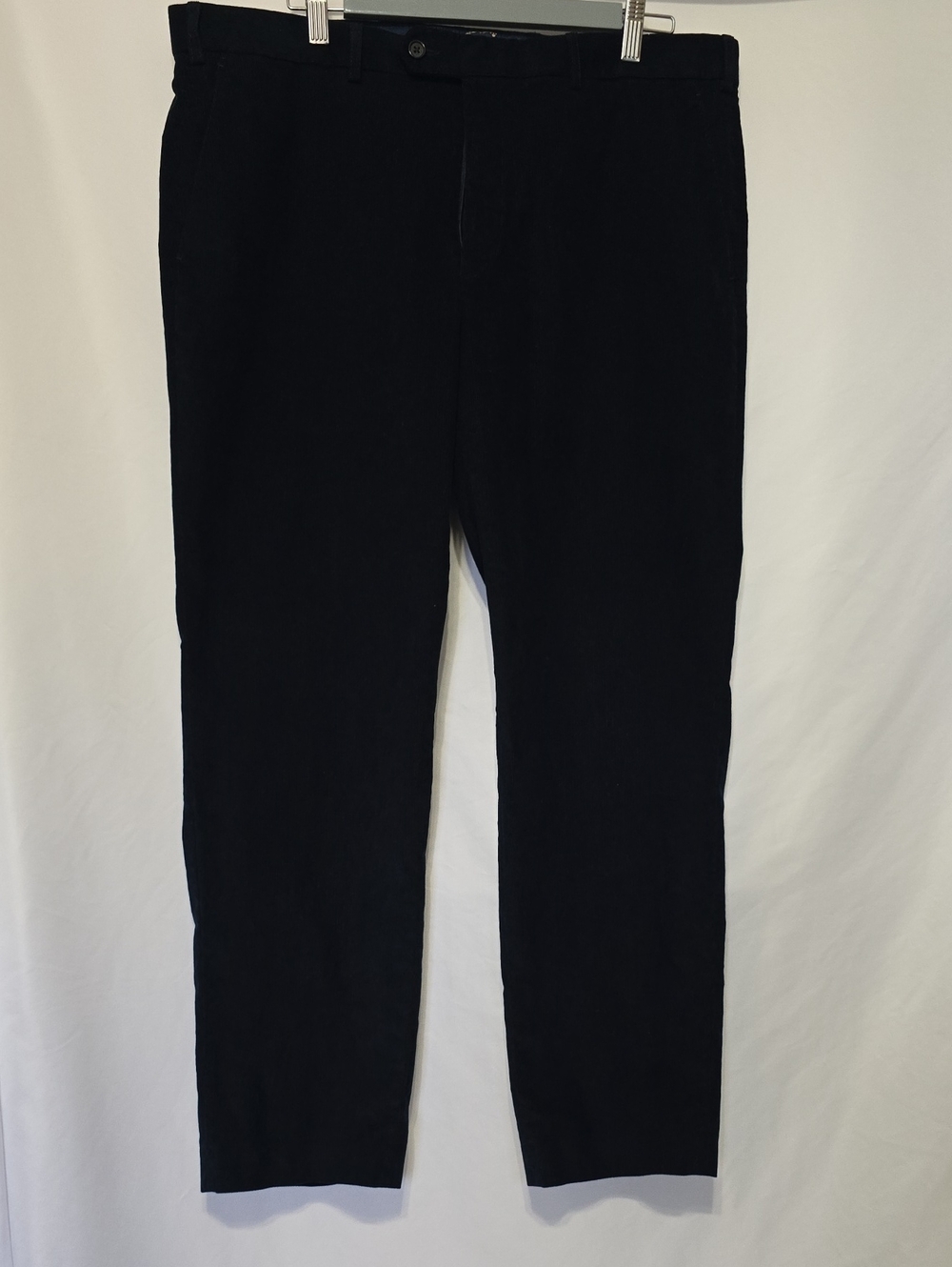 Lauren Ralph Lauren Men's Trousers 38x30 Deep Navy Velvet Corduroy Stretch